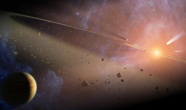 Пожиратель комет, прячущийся среди звезд - «Космос»