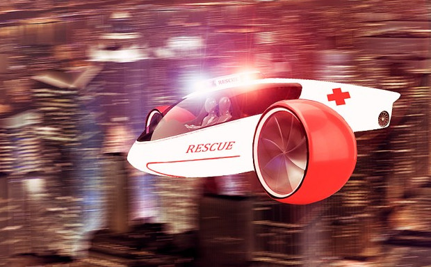 Концепт гибридного летающего электромобиля Skylys - «Техника»