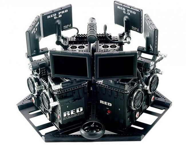 Представлена камера виртуальной реальности, состоящая из шести камер Red Epic Dragon - «Технологии»