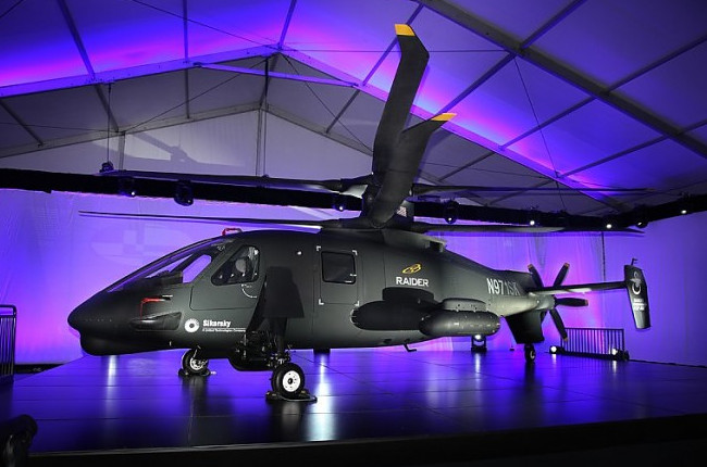 Компания Sikorsky Aircraft представила прототип вертолета S-97 Raider - «Техника»