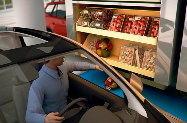 Российский изобретатель предложил идею супермаркета для водителей - «Технологии»