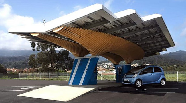 Peugeot разработала станцию зарядки электромобилей - «Техника»