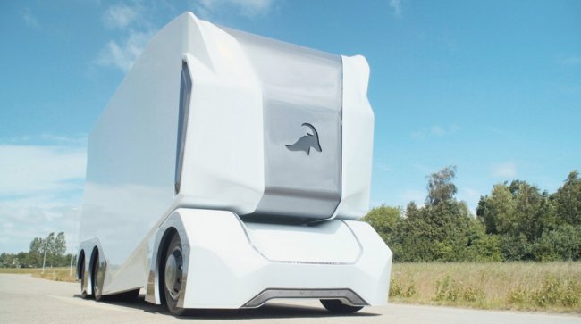 Беспилотный электрогрузовик T-Pod представлен в виде рабочего прототипа - «Транспорт»
