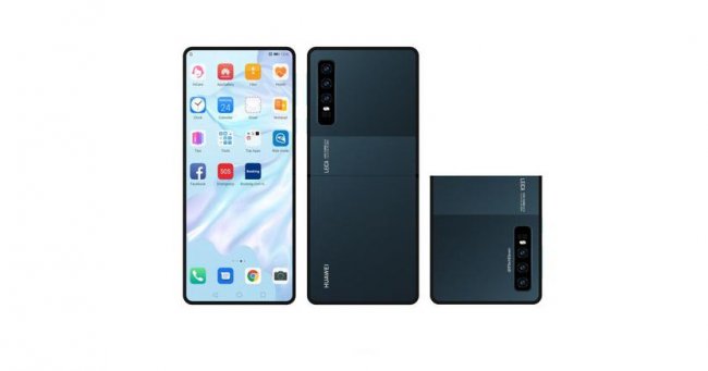 Концепт-изображения «раскладушки» Huawei: тройная камера и гибкий экран без вырезов - «Смартфоны»
