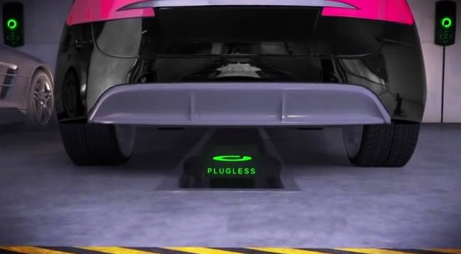 Первая общественная беспроводная зарядка для электрокаров появится в США (видео) - «Технологии»