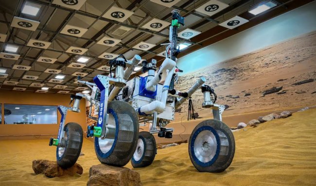 Goodyear и NASA разрабатывают уникальные титановые шины для будущего марсохода - «Космос»