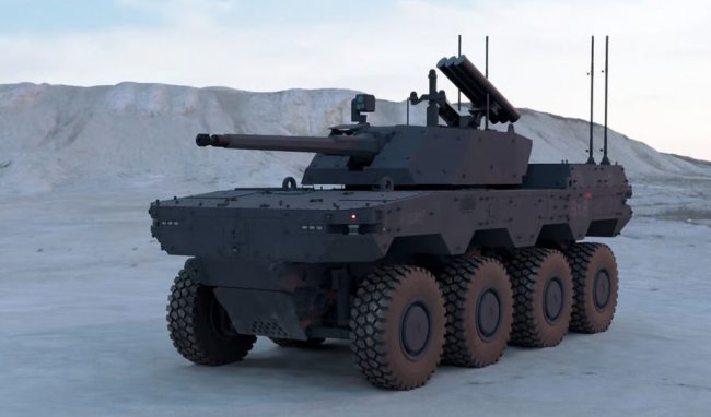 Эстонская Milrem Robotics представила беспилотную боевую машину HAVOC - «Роботы»