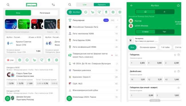 Букмекерская компания «Лига Ставок»