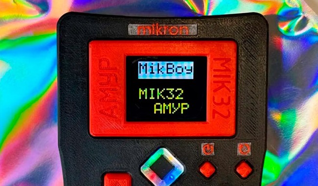 «Микрон» представил российскую игровую консоль MikBoy - «Технологии»