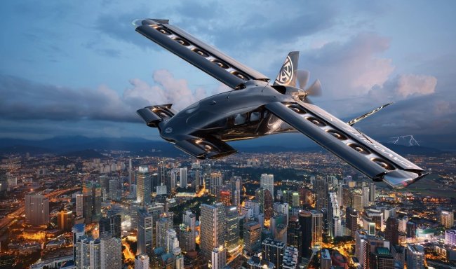 Необычный электролет Cavorite X7 с раздвоенным крылом получил новую систему двигателей - «Техника»