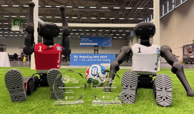 12-кратные чемпионы мира по робо-футболу B-Human выиграли турнир в Германии - «Роботы»