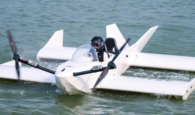 Китайская NAVEE представила экраноплан WaveFly 5X для массового рынка - «Техника»