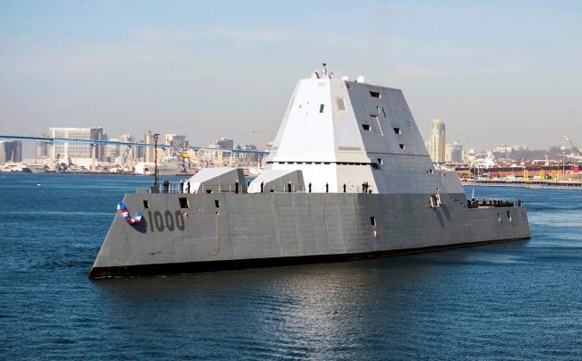ВМС США пытаются перезапустить провальный проект эсминца Zumwalt с новым вооружением - «Техника»