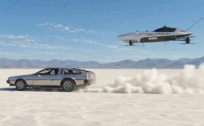 DeLorean включается в гонку летающих электромобилей - «Техника»
